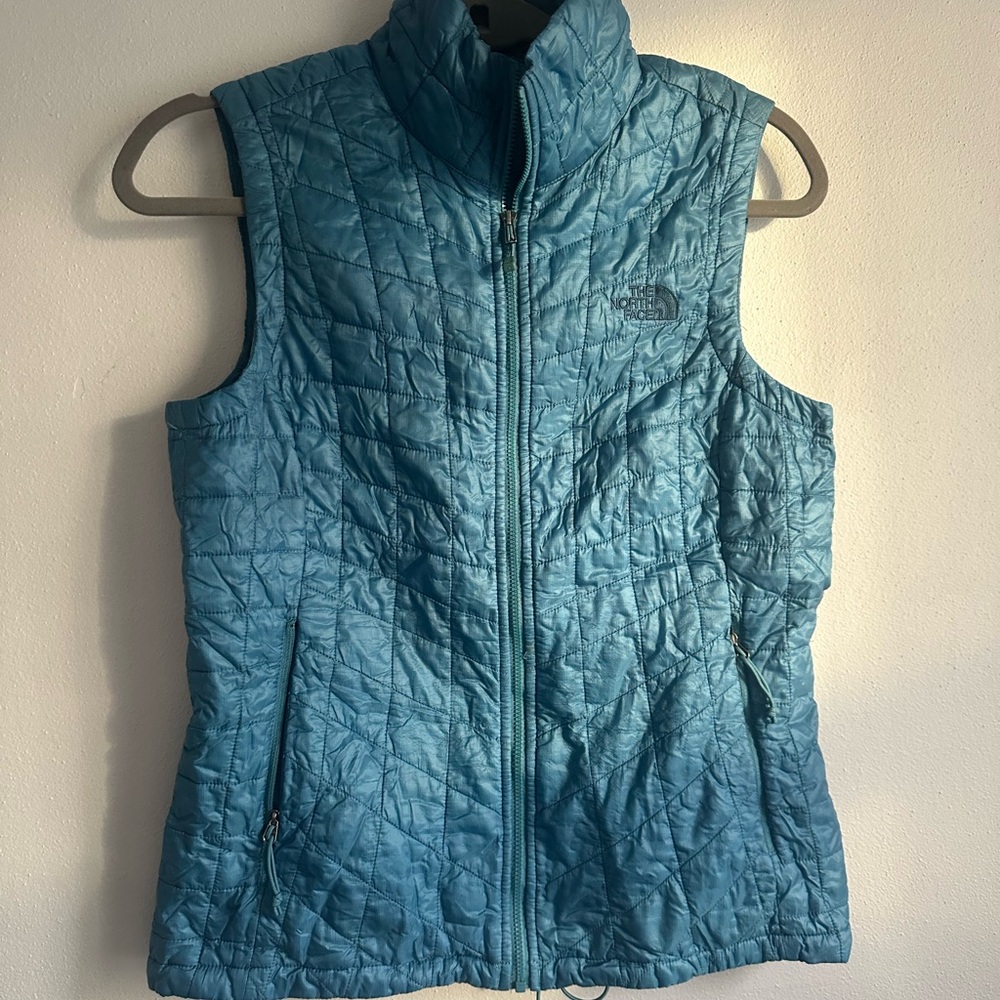 The North Face Women's Teal Quilted Vest